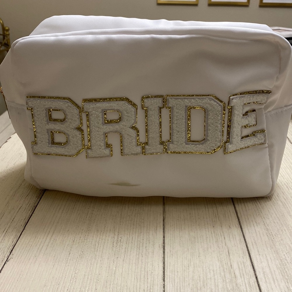 Bride Patch Large Bag - White